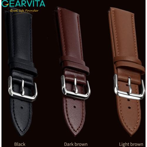 22mm Smart Watch Band Leather Steel Silicone Straps Watchband smart Accessories High Quality Samrtwatch Strap Bands