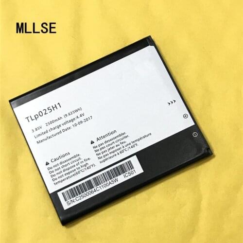 MLLSE TLp025H1 battery for Alcatel 5051 Pop 4 (5.0) TLp025H1 TLp025H7 mobile phone
