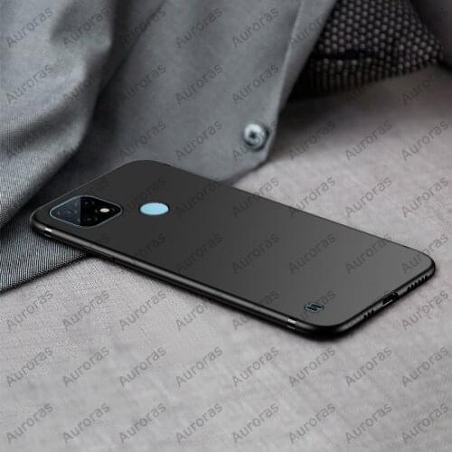 Auroras For Realme C21 Case Full Protection Soft Silicone Matte Cover For Realme C20 Phone Shockproof Case