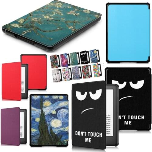 Folio PU Leather Skin Magnet Shell Funda Case For Amazon All-new Kindle 2019 Kindle 658 10th 6" E-book Smart Cover Capa Coque