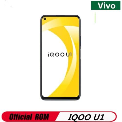 DHL Fast Delivery Vivo IQOO U1 4G LTE Cell Phone Snapdragon 720G Android 10.0 6.53" LCD 8GB RAM 128GB ROM 48.0MP Fingerprint