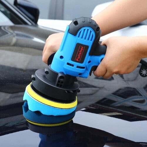 220V Electric Car Polisher Machine Auto Polishing Machine Adjustable Speed Sanding Waxing Tools Car Accessories Powewr Tools