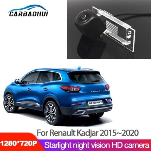 Rear View Camera For Renault Kadjar 2015 2016 2017 2018 2019 2020 HD CCD Night Vision Back Up Parking Camera high quality RCA