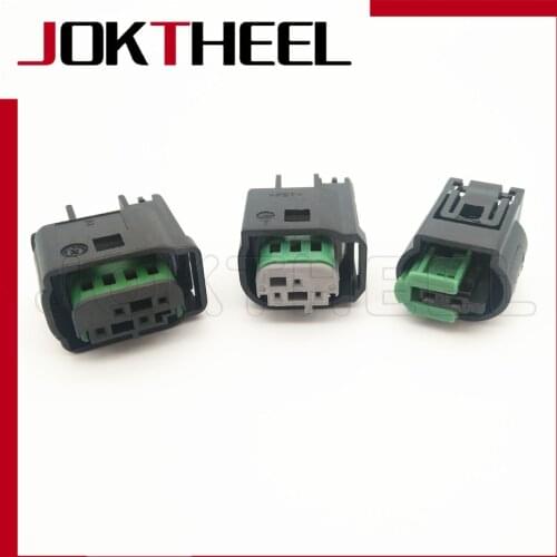 5 sets kit Tyco AMP 2/3/4 Pin male female accelerator pedal electrical wire connector plug for Benz BMW 2-967642-1 1-967644-1
