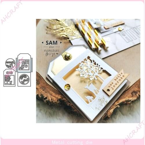 Envelope Box Metal Cutting Dies for DIY Scrapbooking Photo Album Decorative Embossing PaperCard Crafts Die 2021