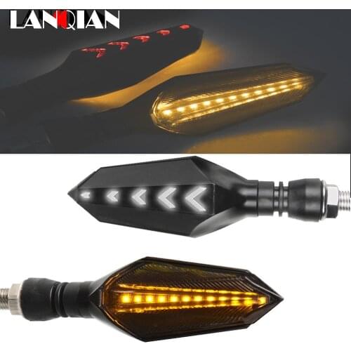 Motorcycle LED plastic Turn Signal Light Direction Waterproof Indicators Light For YAMAHA MT-09 MT07 FZ10 MT-10 Tmax530 XJR 400