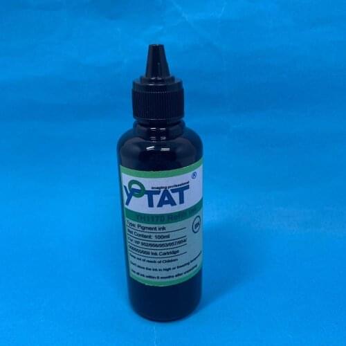 YOTAT 100ml Pigment ink for HP952 HP953 HP954 HP955 ink cartridge or CISS