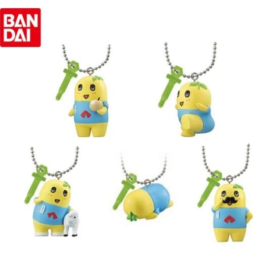 Bandai Genuine Gashapon Funassyi Pendant Cute Anime Action Figures Collectible Model Keychain Gacha Gifts Toys for Kids
