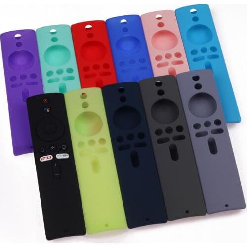 Silicone Remote Control Case For Xiaomi Box S 4K TV Stick Mi Remote TV Stick Cover Anti-Slip Shockproof Protective Cover