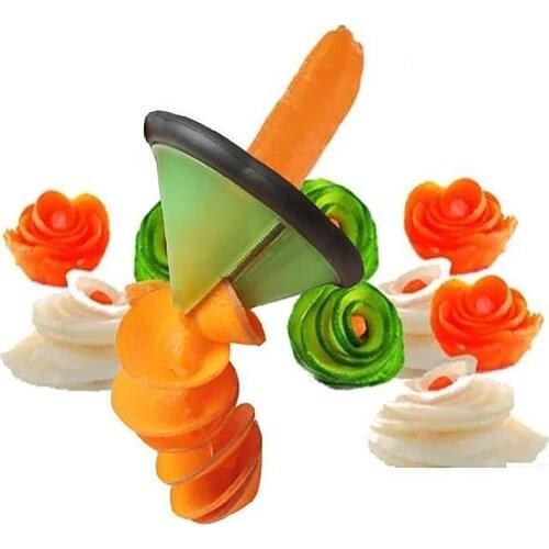 Vegetable Spiralizer cutter Slicer Carrot Cucumber Cutter Tool Kitchen Accessories Vegetable Fruit Curler Kitchen Gadgets CF-272