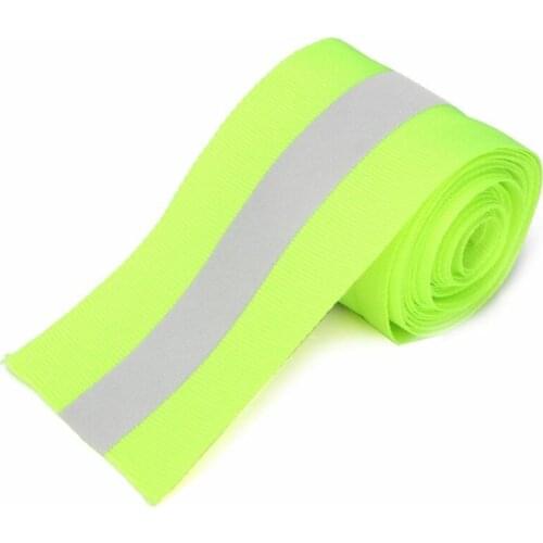 6m luminous webbing lace reflective webbing faucet silk cloth fabric tape with bright reflective film warning