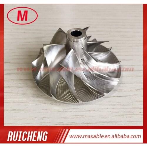 TA31 409096-0008 40.14/60.25mm 6+6 blades Turbo milling/aluminum 2618/billet compressor wheel for 452012-0004/454117-0001
