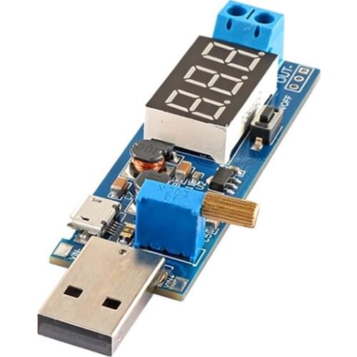 DC-DC 5V to 1.2 -24V LED Digital Power Supply Module USB Step Up/Down Board Boost Buck Converter Micro USB Input