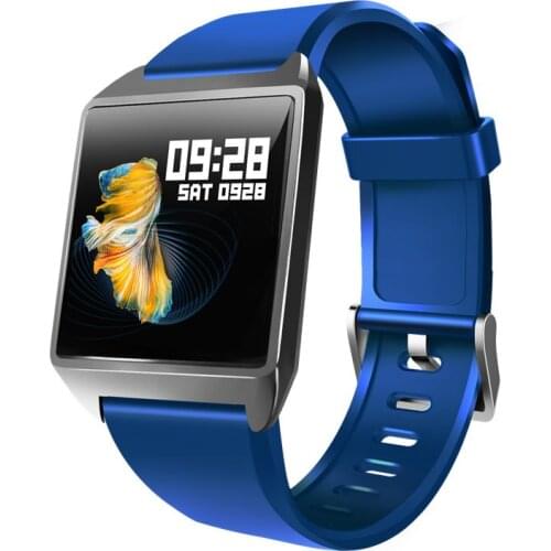 W2 Smart Watch 1.3'' IPS Color Screen IP68 Heart Rate Waterproof Blood Pressure Fitness Exercise Bracelet Smartwatch Men Women