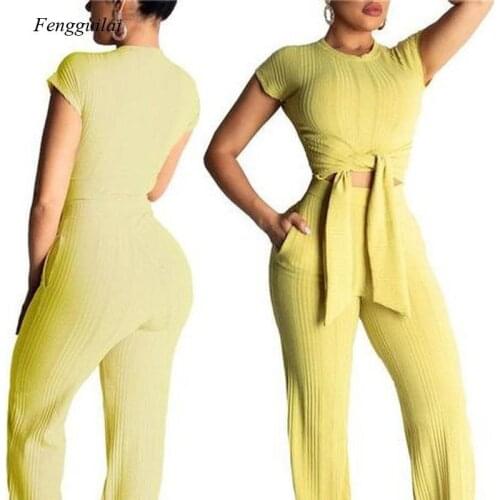 Spring and Autumn Womens Sportswear 2-Piece Set Plus Size Thin Soft Suit Cropped Top Sweatshirt and Pants Clothing Suit