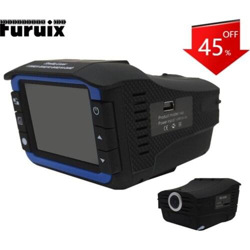 2 In 1car Dvr Dash Cam Radar Detector Video Recorder Radar Degree Angle Russian Language Video Recorder