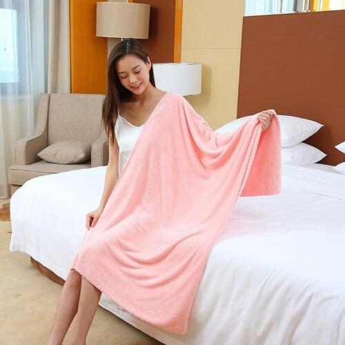 70x140cm Microfiber Absorbent Drying Bath Beach Towels Pure Color Washcloth Swimwear Shower Bathtowel Cloth