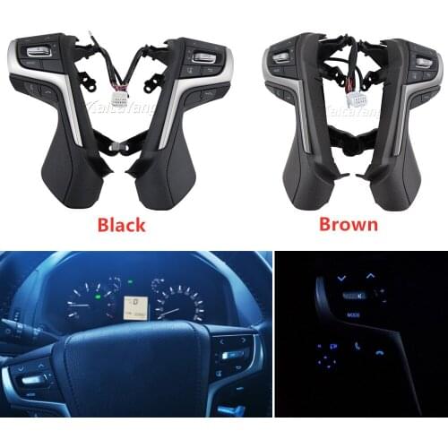 84250-60440-E0 84250-60440 Car Steering Wheel Audio Control Switch Button For Toyota LAND CRUISER PRADO