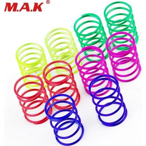 10pcs/set 1/10 scale shock absorber racing on/off road drift car assembly accessory vehicles 25mm spring toy car parts module