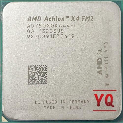 AMD Athlon II X4 750X 750 3.7G 65W AD750XOKA44HL Quad-Core CPU Socket FM2