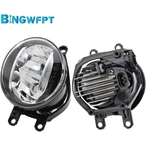 For Land Cruiser Prado FJ150 for Lexus RX350 ES350 Aluminium LED Fog Lights For TOYOTA Corolla RAV 4 AVENSIS AURIS CAMRY PRIUS