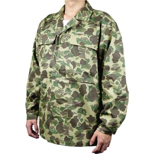 WWII WW2 US Army M42 101ST Air Force Paratrooper Reversible Camo Uniforms Coat Pacific Duck Camouflage Jacket