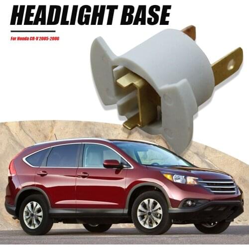 Headlight Bulb Socket Classic Colors Simple Enduring H1 Halogen Holder for Honda CR-V 05-06 Prelude 1997-2001