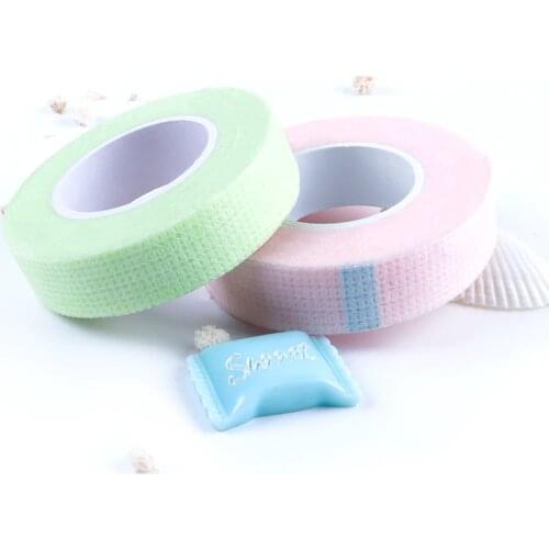Eyelash Breathable Tape Grafting Eyelashes Extension Isolation Tape Non-woven Grafting Patches Under Eye Pads Makeup Tools Pink