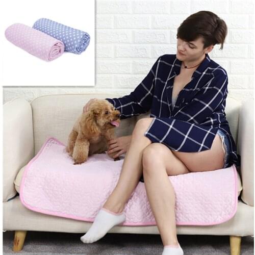 Summer Cooling Mats Blanket Ice Pet Dog Bed Mats For Dogs Cats Sofa Portable Dogs Cat Puppy Cushion Beds Pet Accessories