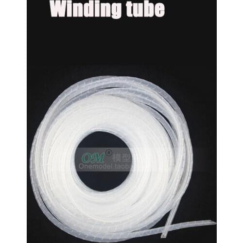 M./-3m 6mm/8mm/10mm Spiral Wrap Protector Line Wire Management Wrap for PC Computer Winding tube