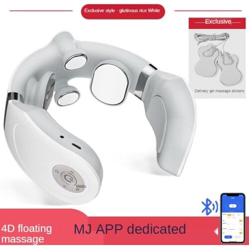 Xiaomi Lot Cervical Spine Massage Instrument Shoulder Neck Massager Neck Intelligent Treatment Neck Hump Neck Massager Qixi Gift