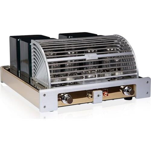 MC-100B KT88 fever HIFI amplifier amplifier, frequency response 5Hz-70KHz (-2db), load impedance: 4Ω-8Ω