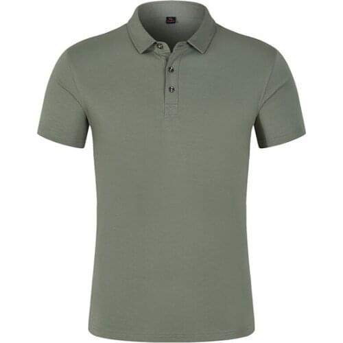 Summer new polo shirt High quality brand men polo shirts Short sleeved casual solid shirt polo homme tops Mens clothing