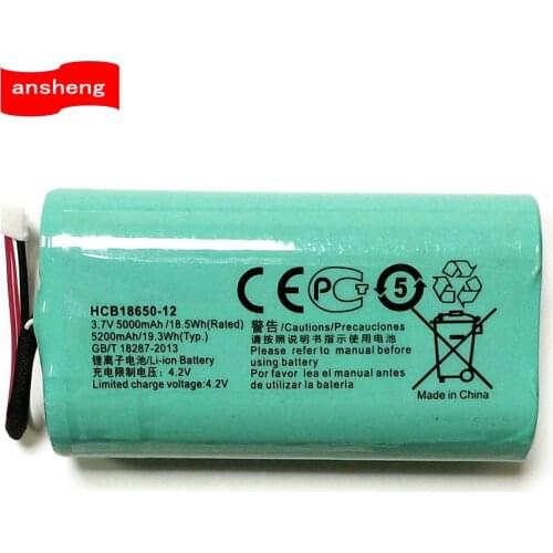 Original 5200mAh HCB18650-12 Battery For Huawei E5730 E5730s E5730s-2 E5570S-923 Wifi battery