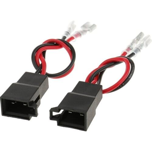 2 Pieces Car Audio Speaker Wire Harness Connector for VW AUDI for Nissan Speaker Replacement Wiring Harness