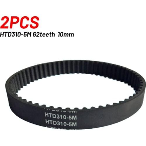 Timing Belt Belt Belt Durable HTD310-5M /62 Teeth Rubber Rubber Timing Belt