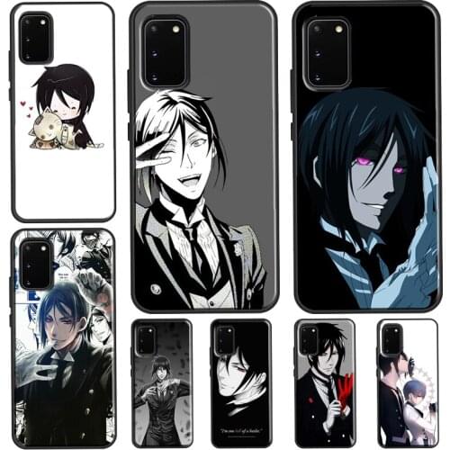 Sebastian Black Butler Case For Samsung Galaxy S21 Ultra S20 FE S9 S8 S10 Plus S10e Note 20 Note 10 Plus Cover