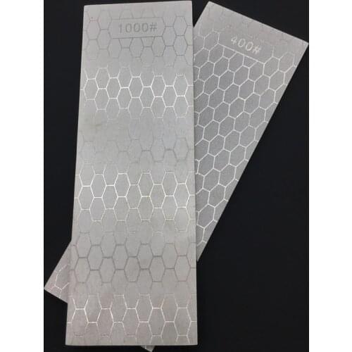 Silvery type 400 1000# sharpening stone double sided diamond whetstone size Apex Kitchen tools Fast Honing knife sharpener