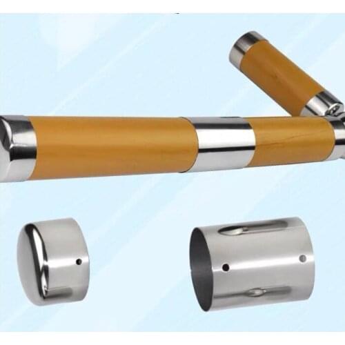 Freeshipping 60mm PVC Pipe Handrail Stair Coupling