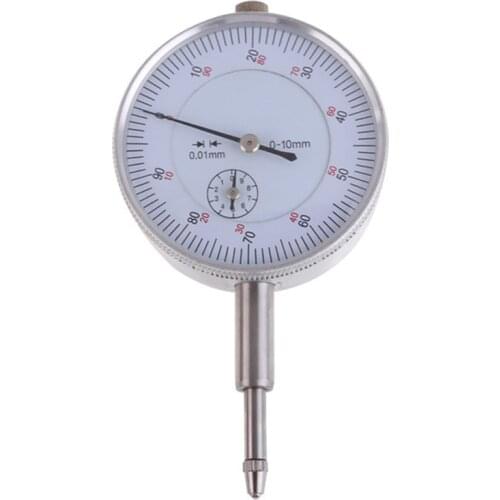 Accuracy 0.01mm Dial Indicator 0-10mm TDC Measuring Tool Metric Dial Gauge Test Indicators