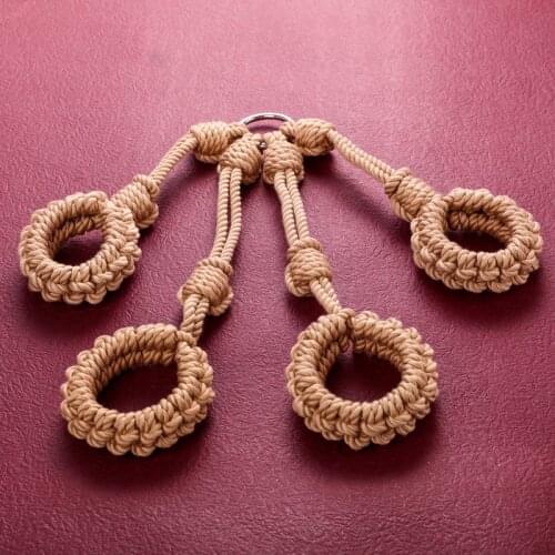 Sex Slave Bondage Rope Soft Cotton Knitted Roleplay Toys Adult Games BDSM Fetish Restraint Toys For Couple 695