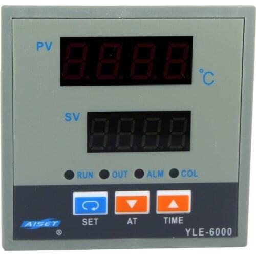 YLE-6412V-2S shànghǎi AISET wēn kòng qì YLE-6000 héngwēn xiāng wēn kòng qì YLE-6412GA YLE-6412V-2S YLE-6412GA PT100 400℃ cèmiàn