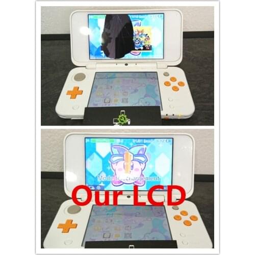 Original New Top LCD Replacement For New 2DS XL For New 2DS LL