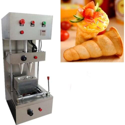 Factory Supply Commercial Frozen Pizza Cone Making Machine Cone Pizza Maker for Fast Food Shop