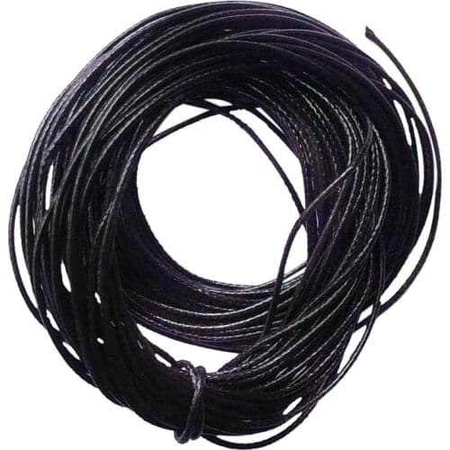 2pcs 10m Waxed Nylon Cord String For DIY Necklace Bracelet Jewelry 1mm Wide