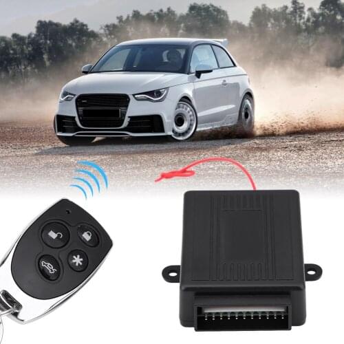 433.92MHZ Universal Car Door Lock Keyless Entry System Remote Control Kit Central Locking Trunk Release