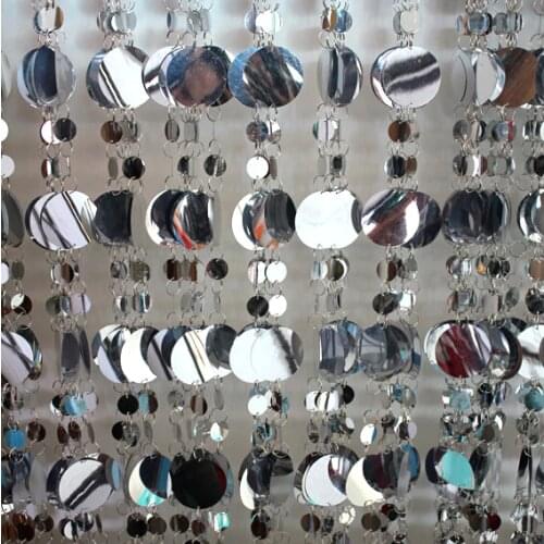 10M PVC sequins curtain glitter decoration Wedding decoration, festive supplies stage background curtains