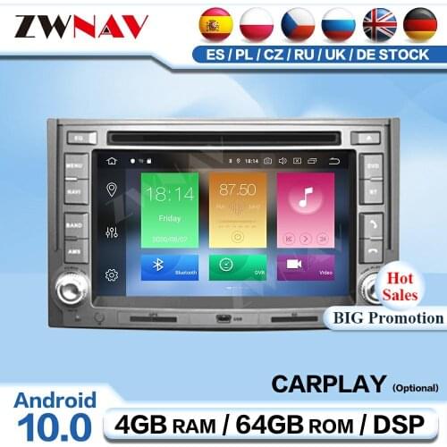 Carplay 2 Din Android 10 Player For Hyundai H1 2008 2009 2010 2011 2012 2013 2014 2015 Radio Receiver Audio Stereo GPS Head Unit