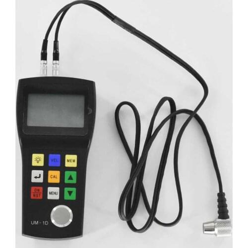 Digital Ultrasonic Thickness Gauge Through Coating UM-1D Portable Thickness Gauge 0.8-300mm