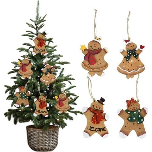 CYZWONELTD Wooden Christmas Decorations